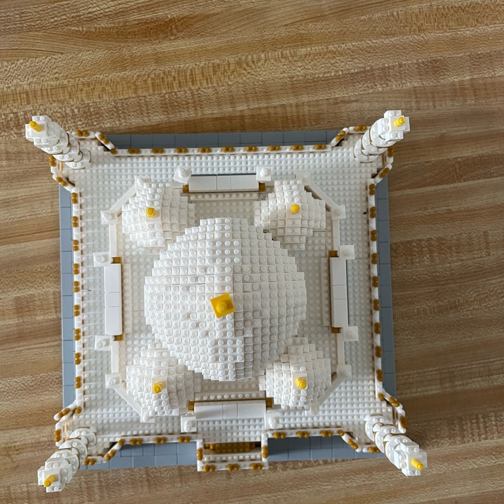 Nanoblock Taj Majal. Used - Picture 8 of 11